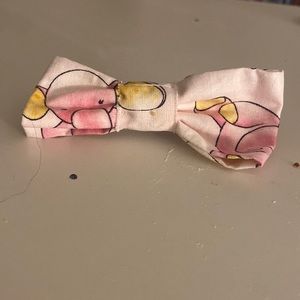 Adorable Pink Elephant Bow